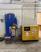 Винтовой компрессор "Berg" ВК-22/8 Р для ООО "Сибнефте-сервис"