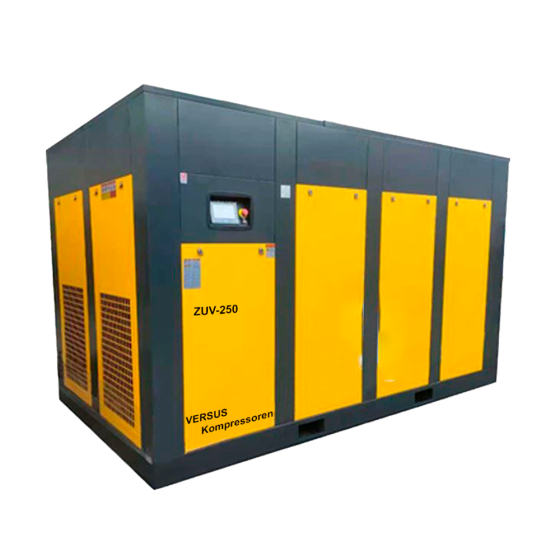 Винтовой компрессор ZUV – 250 8 бар прямой привод IP 54 D