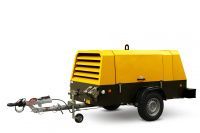 Винтовой компрессор Atmos PDP 65-10 (на шасси, фикс. высота, с тормозами)