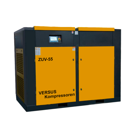 Винтовой компрессор ZUV – 55 10 бар прямой привод IP 23 F
