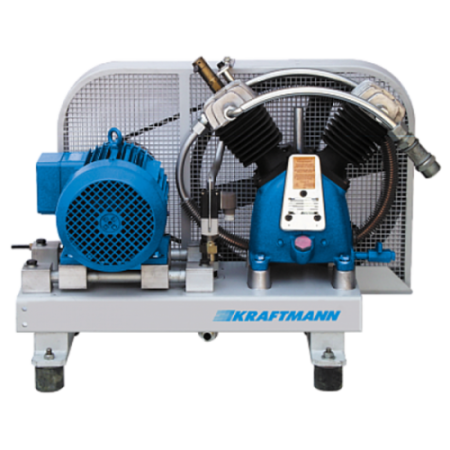 Компрессор поршневой дожимной (бустер) "KRAFTMANN" 3-42-74 (1060 л/мин)